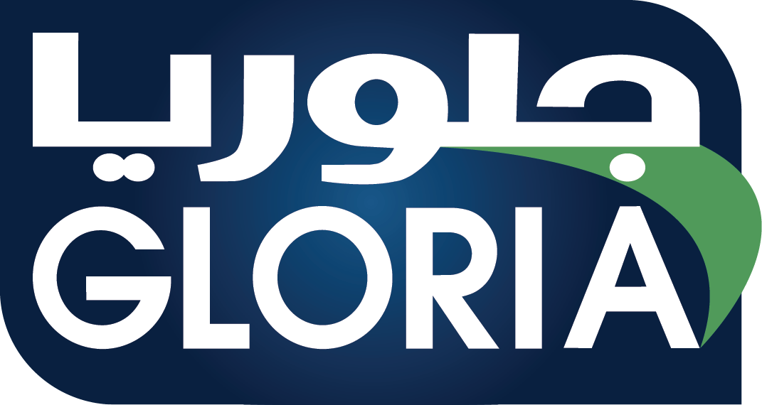 Gloria food brand logo — one of the brands Future Plan was honored to work with in Saudi Arabia | شعار Gloria ضمن علامات الأغذية التي تشرفنا بالتعامل معها في السعودية