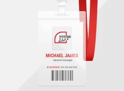 Event and visitor ID cards for exhibitions meetings and business events - بطاقات ID للفعاليات والزوار والمعارض والاجتماعات